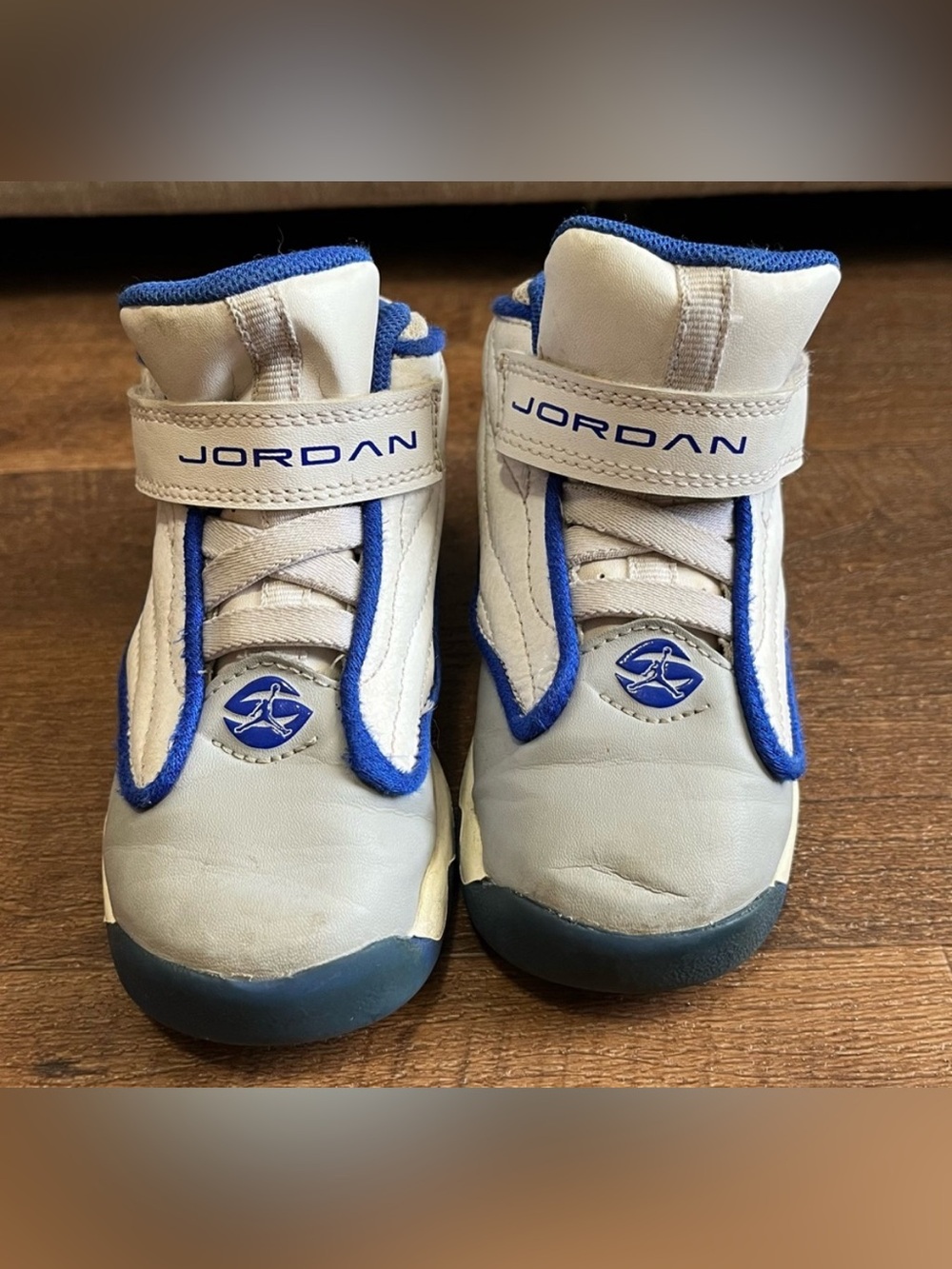 Nike Air More Uptempo 96 TD Georgetown Blue Grey Sneakers shoes  Size 8C boys